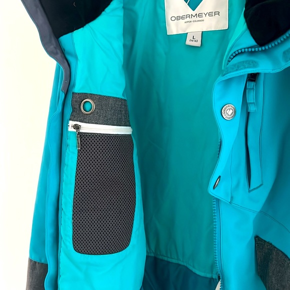 Obermeyer ski jacket - girls size 14/16 - Picture 3 of 10